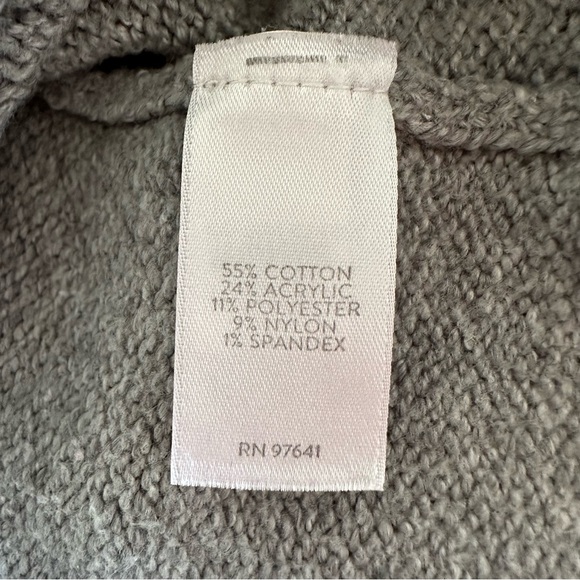 J. Jill Sweater Womens Large Petit Snowflake Chunky Knit - Picture 6 of 7